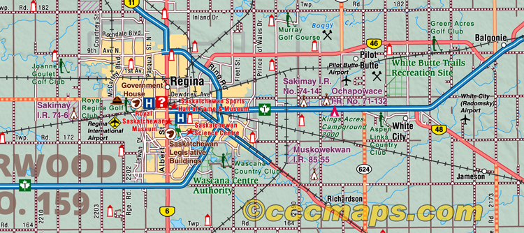 Presenting The 2014 Saskatchewan Road Atlas CCCMaps Canada s Map 